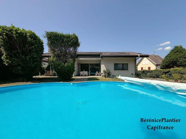 Villa d’architecte au calme, dans un cadre résidentiel de Romagny-proche CEVA