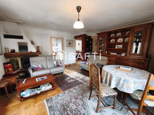 Appartement avec garage et jardin privé