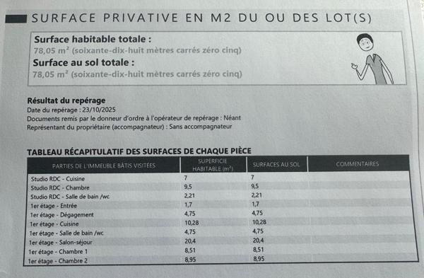 Saint-Affrique (12400) Maison avec 2 logements rénovés Proche CV