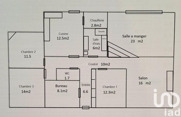Maison à vendre 5 pièces 122 m² Grosbreuil
