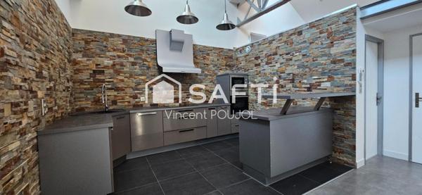 A u pied de la Gare - Loft de 115 m² habitables - terrasse - place privative de parking