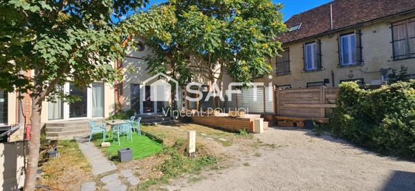 A u pied de la Gare - Loft de 115 m² habitables - terrasse - place privative de parking
