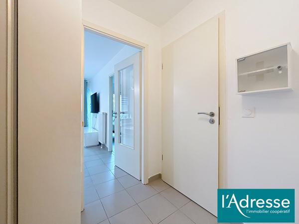 Appartement MEUBLÉ - 1 chambre - Woippy quartier du Ruisseau - Balcon - Parking