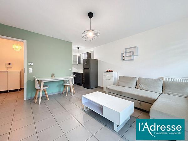Appartement MEUBLÉ - 1 chambre - Woippy quartier du Ruisseau - Balcon - Parking