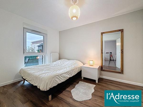 Appartement MEUBLÉ - 1 chambre - Woippy quartier du Ruisseau - Balcon - Parking