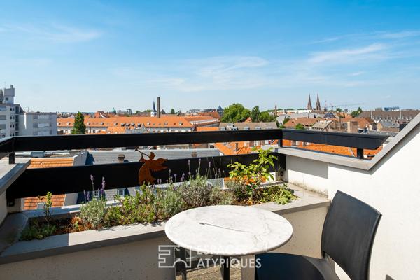 Appartement contemporain avec vue Cathédrale au coeur de la Krutenau