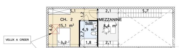 Appartement à vendre 3 pièces 65 m² Nanteuil-lès-Meaux