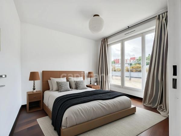 Appartement à vendre 3 pièces avec terrasse Issy-Les-Moulineaux