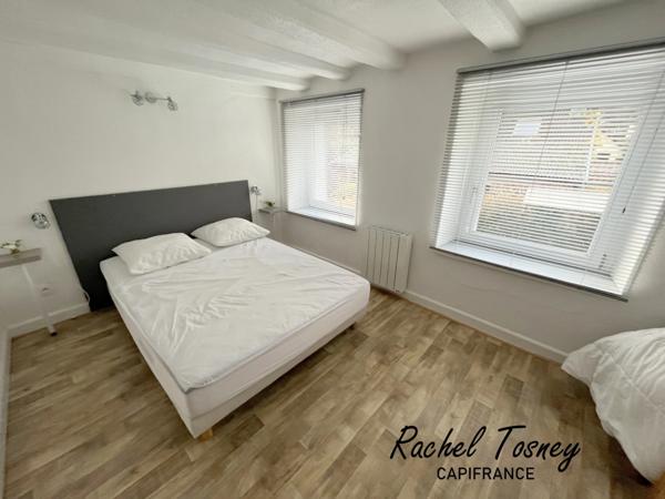 Dpt Territoire de Belfort (90), à vendre ANJOUTEY Maison mitoyenne T4 avec cour, sur terrain de 235m²