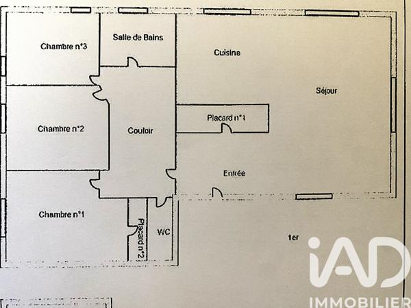 Appartement à vendre 4 pièces 86,61 m² Mûrs-Erigné