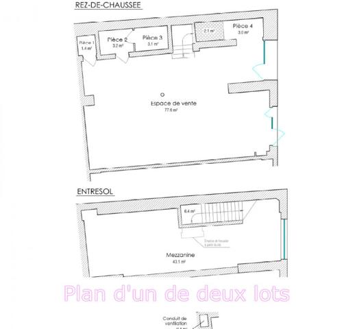 03200 VICHY - MURS COMMERCIAUX LIBRES, LOCAL 200 M²