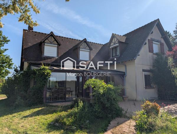 Charme et confort à proximité de Rugles et de L'Aigle : découvrez cette maison familiale exceptionnelle !