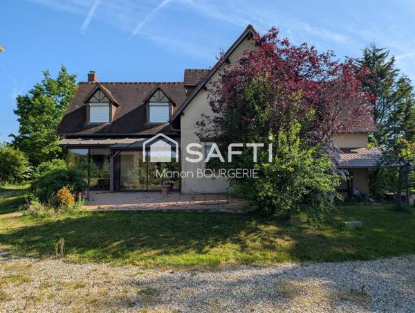 Charme et confort à proximité de Rugles et de L'Aigle : découvrez cette maison familiale exceptionnelle !