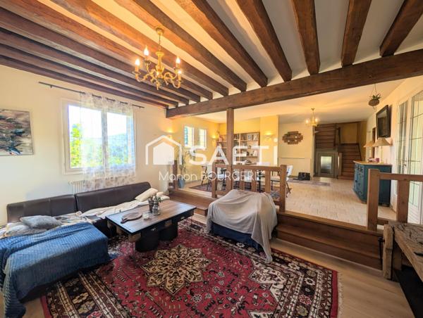 Charme et confort à proximité de Rugles et de L'Aigle : découvrez cette maison familiale exceptionnelle !