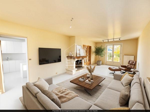 Maison avec sous-sol , situé à Saint Jean De Braye, 6 pièces, surface au sol 130m².