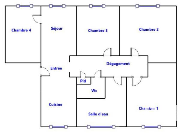 Appartement à vendre 5 pièces 81 m² Brest