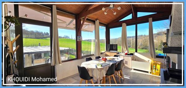 🏡 À VENDRE – Maison individuelle avec vue panoramique à Villeneuve-sur-Lot 🌄🏊‍♂️