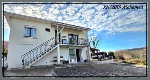 🏡 À VENDRE – Maison individuelle avec vue panoramique à Villeneuve-sur-Lot 🌄🏊‍♂️