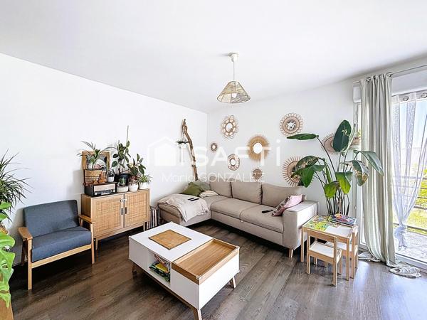 T3 avec balcon de 17 m²; parking PMR et ascenseur