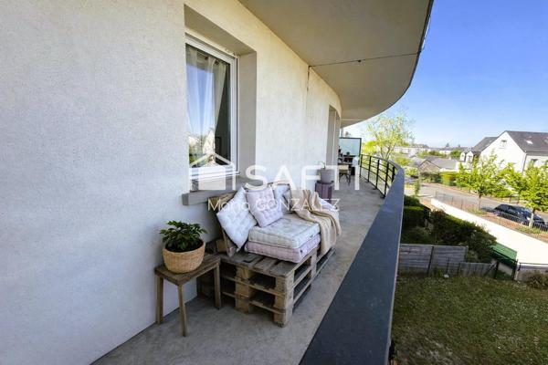 T3 avec balcon de 17 m²; parking PMR et ascenseur