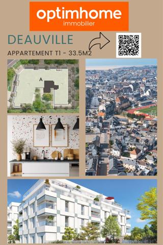 Beau T1 de 33.5m2 à DEAUVILLE (14)