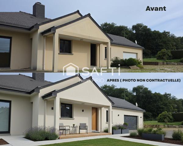 Maison familiale au calme avec vue panoramique