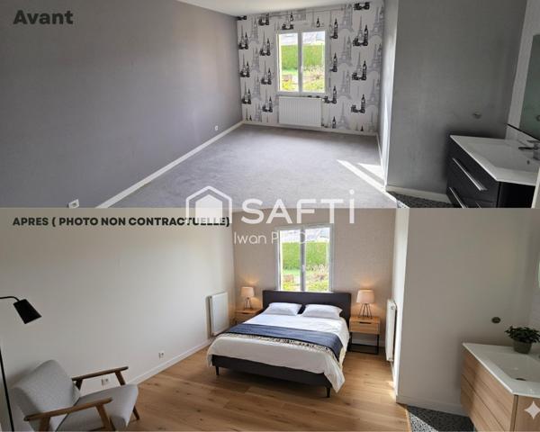 Maison familiale au calme avec vue panoramique