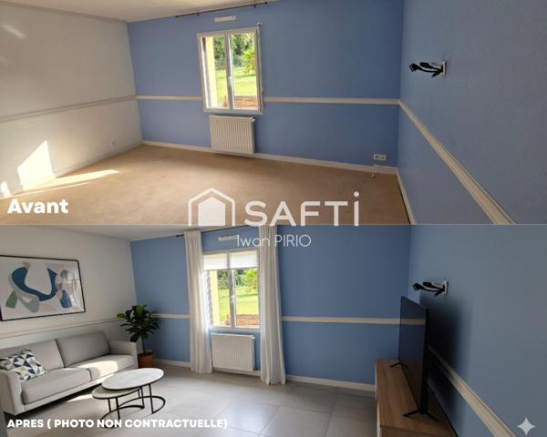 Maison familiale au calme avec vue panoramique