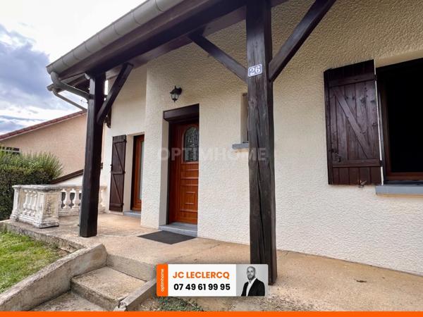 MAISON 4 CHAMBRES AVEC GARAGE ET JARDIN