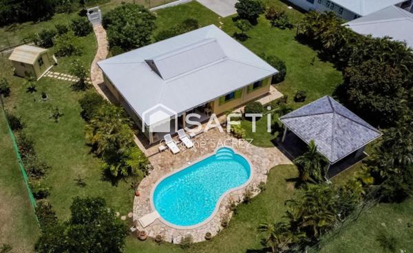 Maison 4 pièces avec piscine et carbet – Fonds Repos, Sainte-Anne