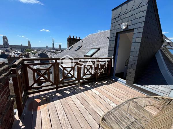 Appartement dernier étage avec terrasse