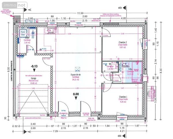 Location - Maison Beaupréau-en-Mauges 49600 3 pièces 62 m 2 252 m 2
