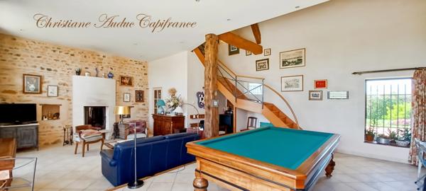 Brionnais, maison 200 m², avec piscine sur 2.5 Ha de terrain