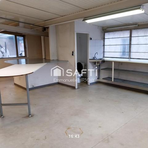 Loft lumineux de 100m2 avec atelier de forgeron