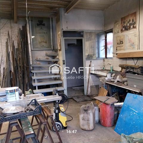 Loft lumineux de 100m2 avec atelier de forgeron