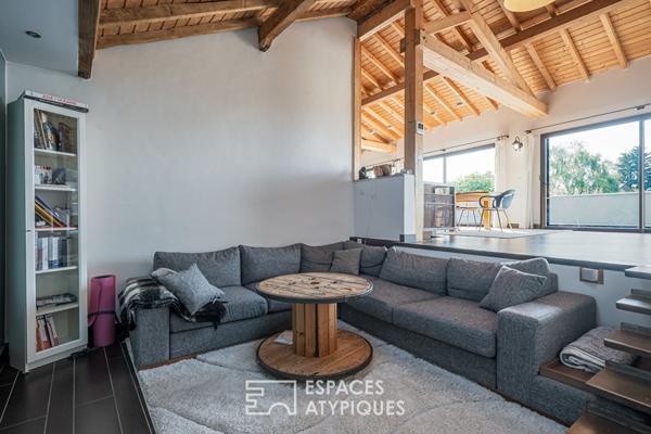 Ancien corps de ferme rénové en habitations