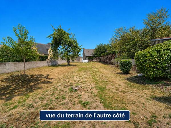 TERRAIN CONSTRUCTIBLE 497 m² - avec GARAGE - CENTRE À 350 m