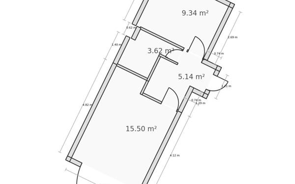 Appartement à vendre    2 pièces • 34 m2 La Baule-Escoublac
