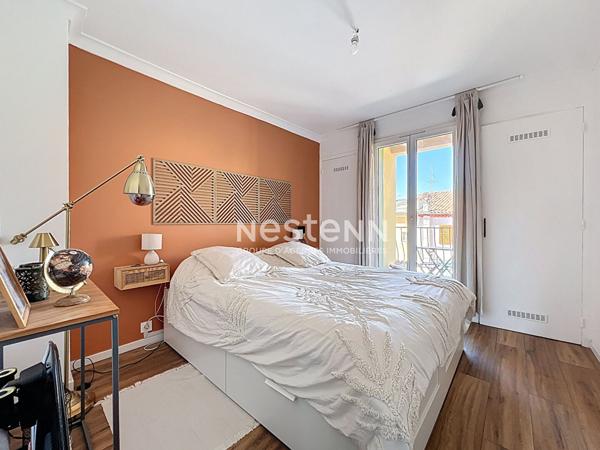 Vallauris - 2P - 43m² - 2 Terrasses - Cave - Dernier étage - Rien à prévoir - - Traversant
