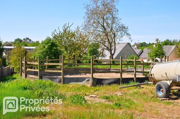 MAYENNE - CENTRE EQUESTRE 7 HECTARES, HANGAR, STUDIO