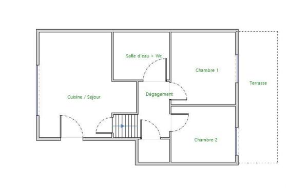 Appartement à vendre 3 pièces 46 m² Fronton