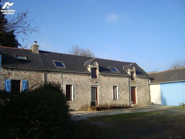 Maison à vendre à CLEGUEREC (56480), Morbihan (56), à quelques km de PONTIVY, dans un charmant ...
