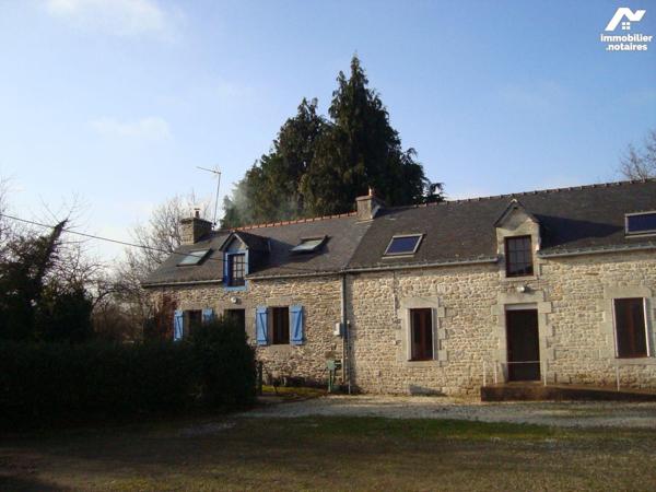 Maison à vendre à CLEGUEREC (56480), Morbihan (56), à quelques km de PONTIVY, dans un charmant ...