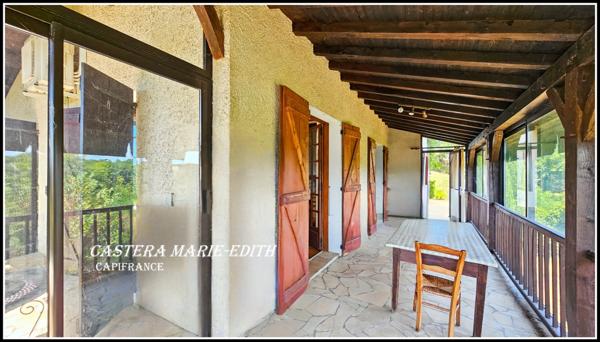 Maison à vendre 6 pièces PROCHE AUCH + Terrain agricole de 1ha 46ca 30a idéal cheval.