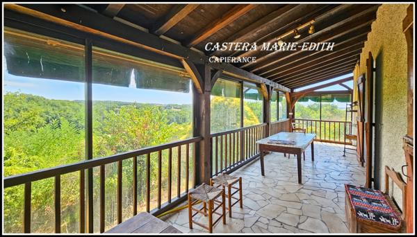 Maison à vendre 6 pièces PROCHE AUCH + Terrain agricole de 1ha 46ca 30a idéal cheval.