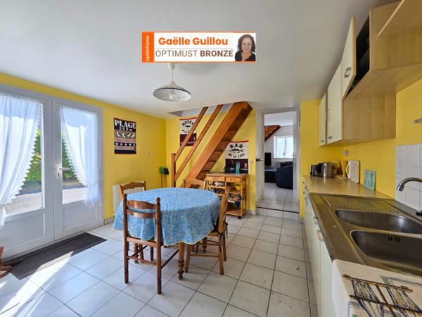 Maison familiale de 6 pièces avec garage et jardin - ROSCOFF