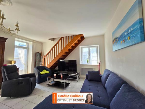 Maison familiale de 6 pièces avec garage et jardin - ROSCOFF