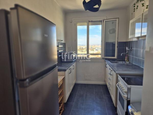 T3 56m2 Dernier étage Résidence Parc Fleuri 13009