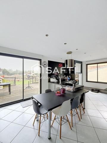 Maison familiale individuelle offrant de beaux volumes