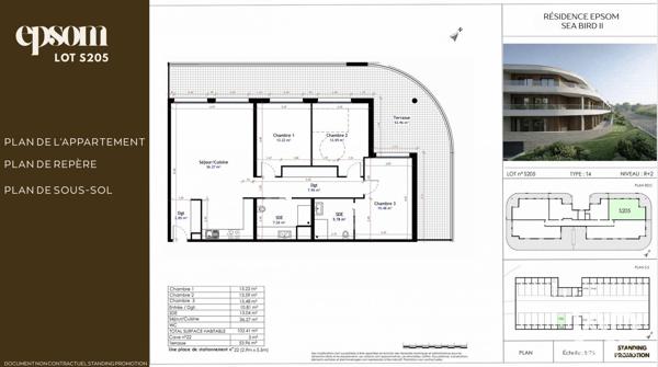 Appartement (neuf) à vendre 7 pièces 102 m² Saumur